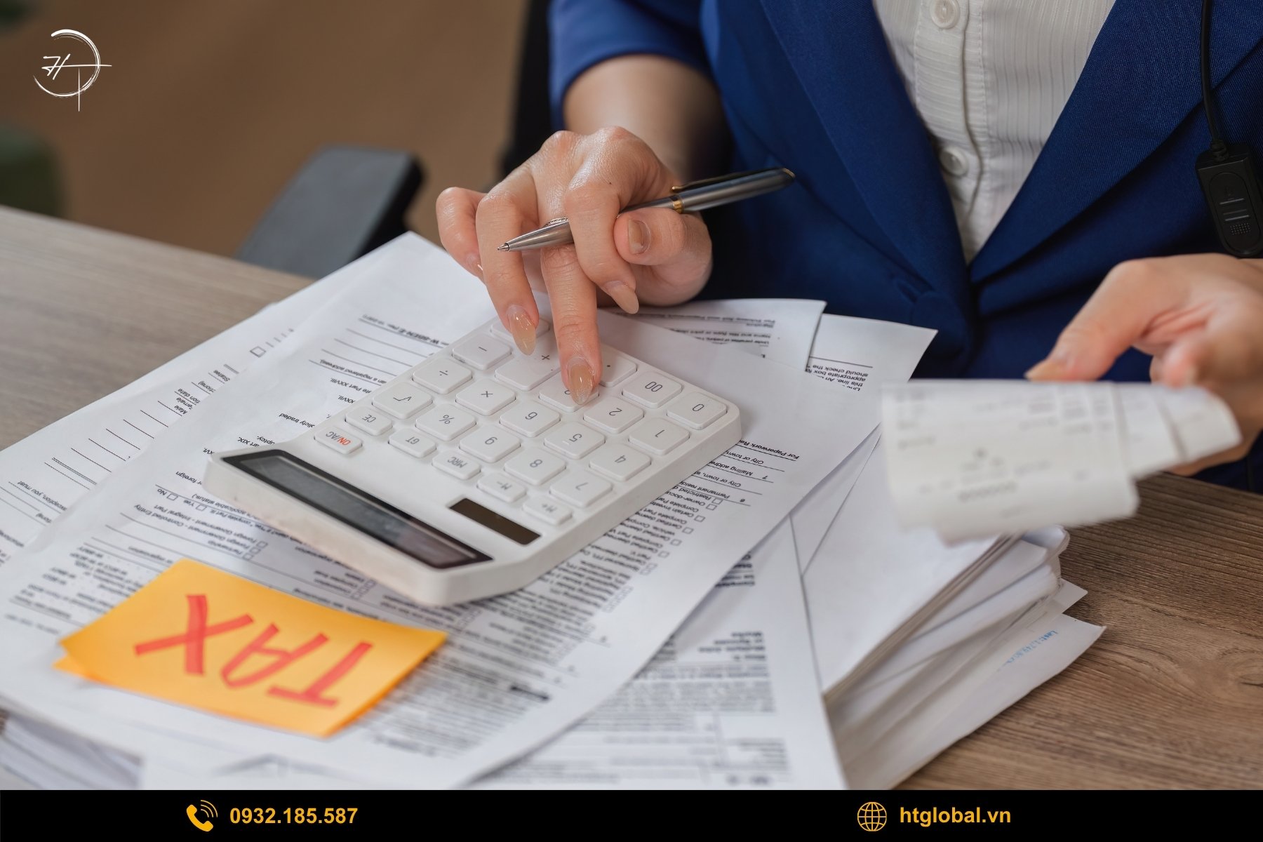 Dịch vụ kê khai thuế, đại lý thuế tại HT | 弘信 hỗ trợ những gì?